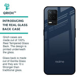 Overshadow Blue Glass Case For Realme 8 5G
