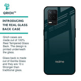 Hunter Green Glass Case For Realme 8 5G