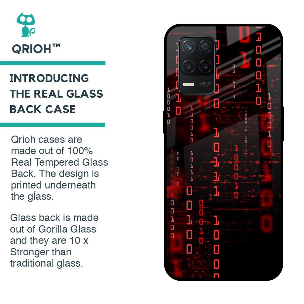 Let's Decode Glass Case For Realme 8 5G