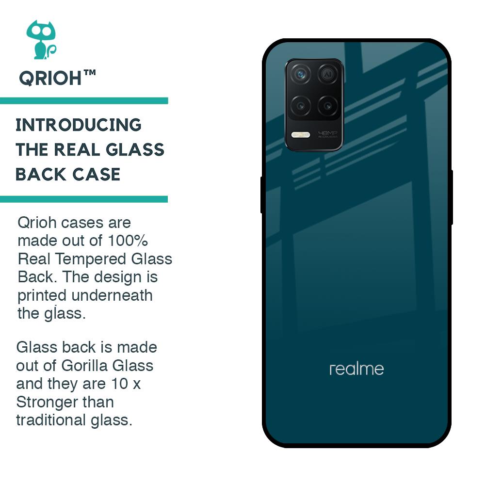 Emerald Glass Case for Realme 8 5G