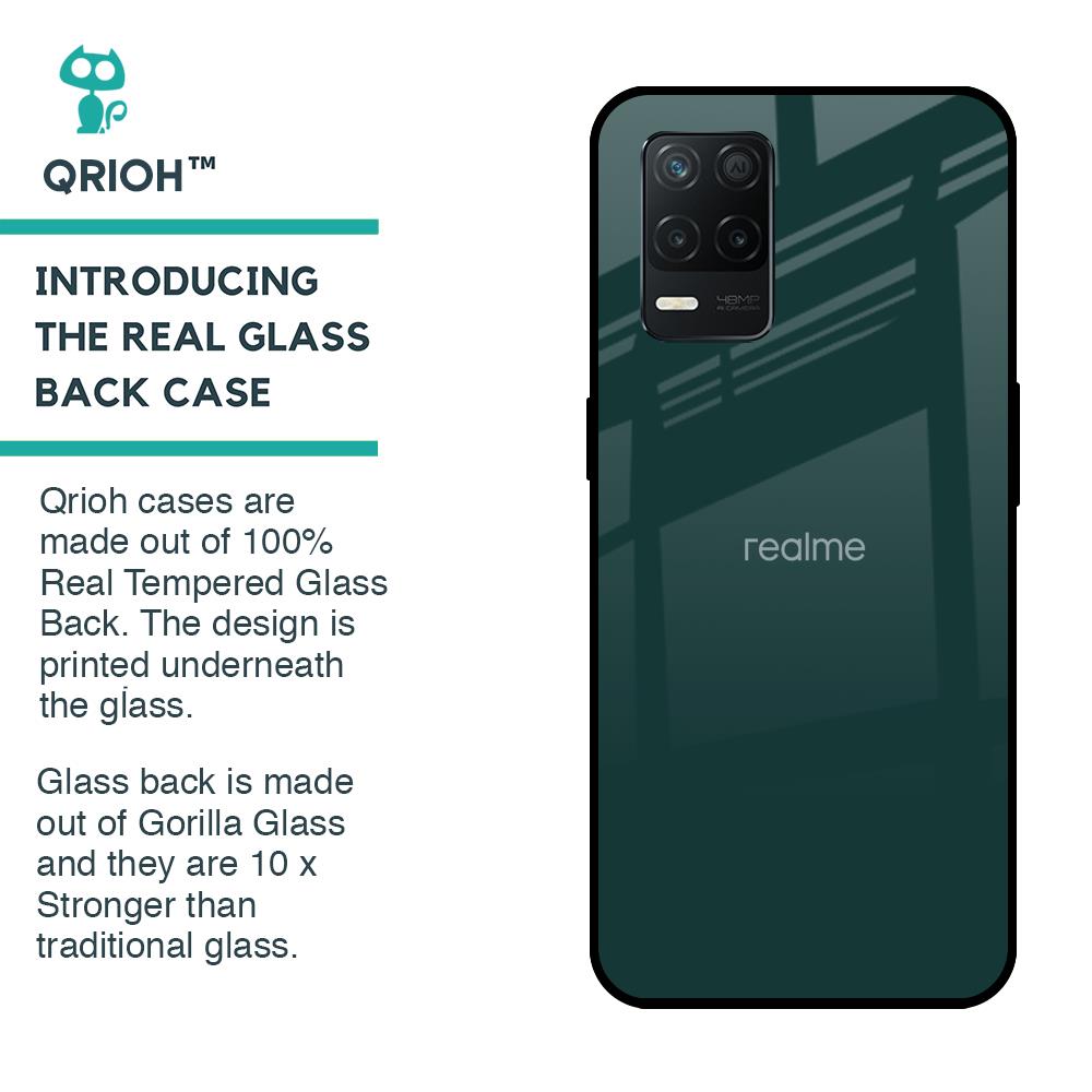 Olive Glass Case for Realme 8 5G