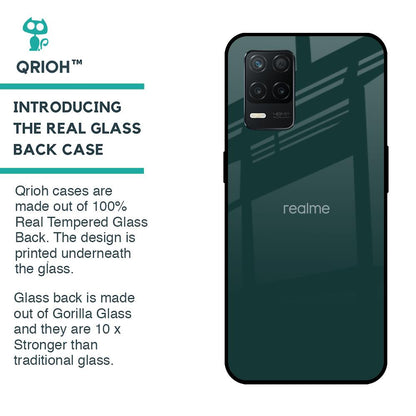 Olive Glass Case for Realme 8 5G