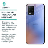 Blue Aura Glass Case for Realme 8 5G