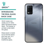 Space Grey Gradient Glass Case for Realme 8 5G