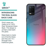 Rainbow Laser Glass Case for Realme 8 5G
