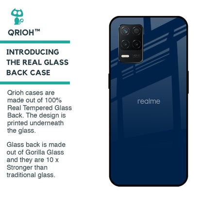 Royal Navy Glass Case for Realme 8 5G
