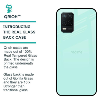 Teal Glass Case for Realme 8 5G