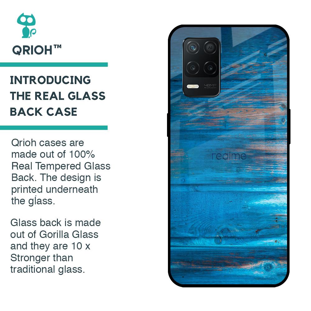 Patina Finish Glass case for Realme 8 5G