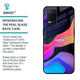 Colorful Fluid Glass Case for Realme 8 5G