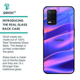 Colorful Dunes Glass Case for Realme 8 5G