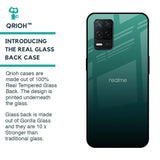 Palm Green Glass Case For Realme 8 5G