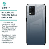 Smokey Grey Color Glass Case For Realme 8 5G