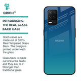 Celestial Blue Glass Case For Realme 8 5G