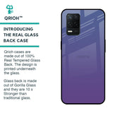 Indigo Pastel Glass Case For Realme 8 5G