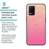 Pastel Pink Gradient Glass Case For Realme 8 5G