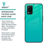 Cuba Blue Glass Case For Realme 8 5G