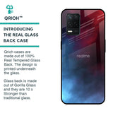 Smokey Watercolor Glass Case for Realme 8 5G