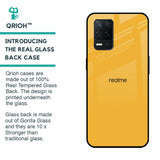 Fluorescent Yellow Glass case for Realme 8 5G