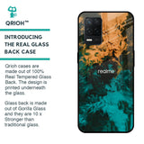Watercolor Wave Glass Case for Realme 8 5G
