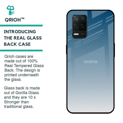 Deep Sea Space Glass Case for Realme 8 5G