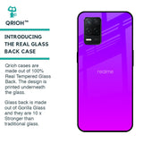 Purple Pink Glass Case for Realme 8 5G