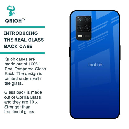 Egyptian Blue Glass Case for Realme 8 5G