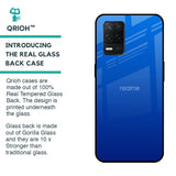 Egyptian Blue Glass Case for Realme 8 5G