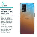 Rich Brown Glass Case for Realme 8 5G