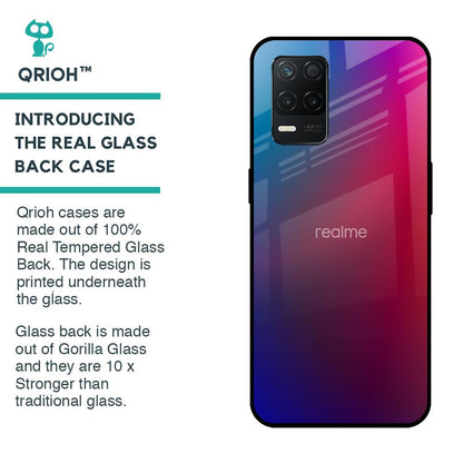 Magical Color Shade Glass Case for Realme 8 5G