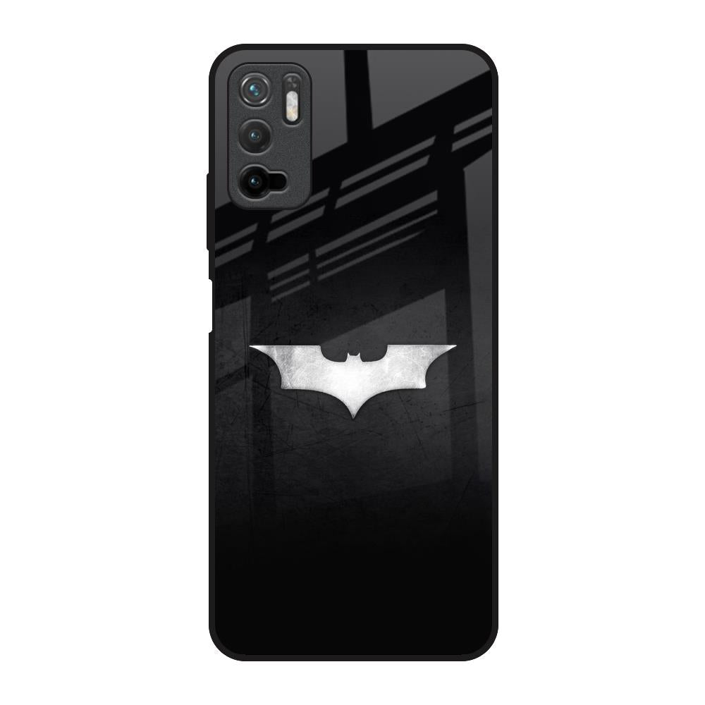 Super Hero Logo Poco M3 Pro Glass Back Cover Online