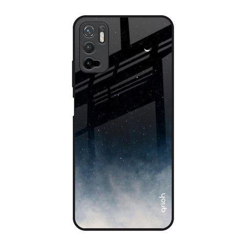 Black Aura Poco M3 Pro Glass Back Cover Online