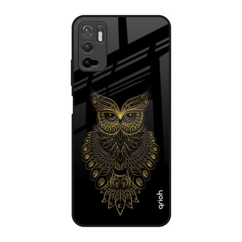 Golden Owl Poco M3 Pro Glass Back Cover Online