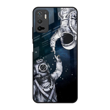 Astro Connect Poco M3 Pro Glass Back Cover Online