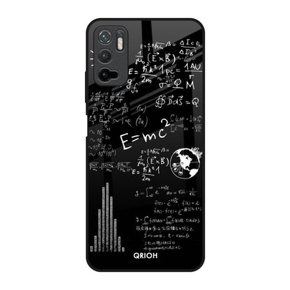 Funny Math Poco M3 Pro Glass Back Cover Online