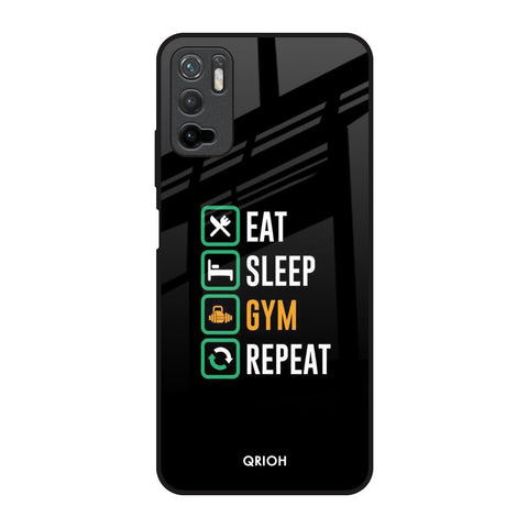 Daily Routine Poco M3 Pro Glass Back Cover Online