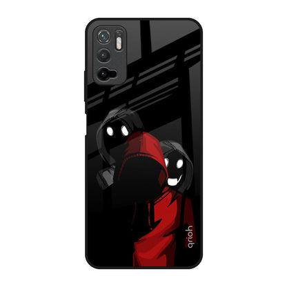 Shadow Character Poco M3 Pro Glass Back Cover Online