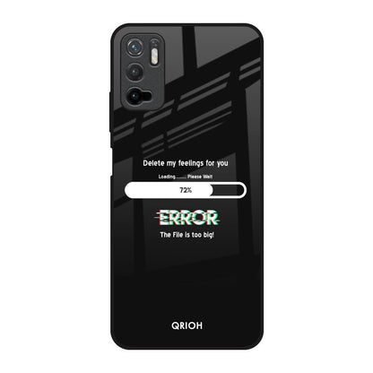 Error Poco M3 Pro Glass Back Cover Online