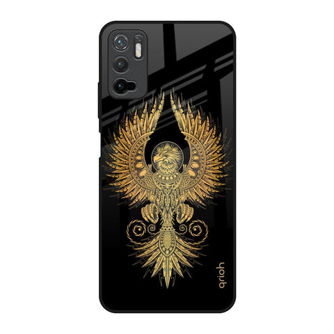 Mythical Phoenix Art Poco M3 Pro Glass Back Cover Online