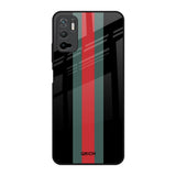 Vertical Stripes Poco M3 Pro Glass Back Cover Online