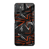 Vector Art Poco M3 Pro Glass Back Cover Online