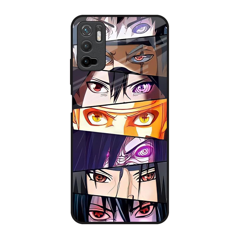 Anime Eyes Poco M3 Pro Glass Back Cover Online