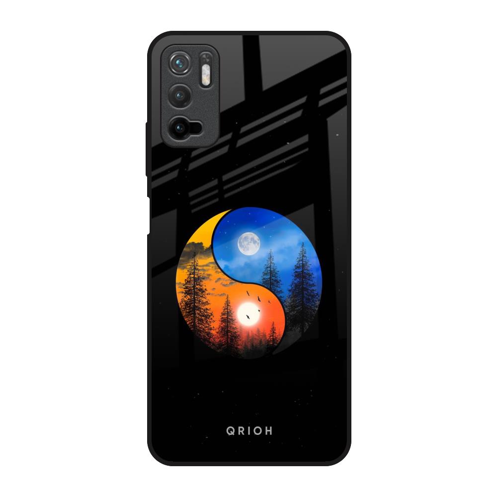 Yin Yang Balance Poco M3 Pro Glass Back Cover Online