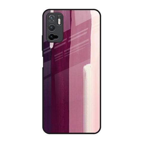 Brush Stroke Art Poco M3 Pro Glass Back Cover Online