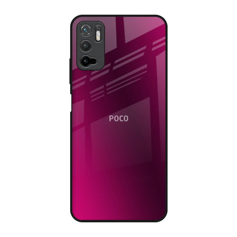 Pink Burst Poco M3 Pro Glass Back Cover Online