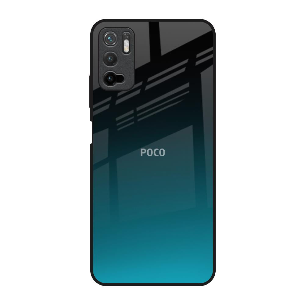 Ultramarine Poco M3 Pro Glass Back Cover Online