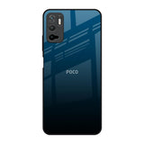 Sailor Blue Poco M3 Pro Glass Back Cover Online