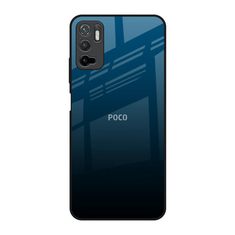 Sailor Blue Poco M3 Pro Glass Back Cover Online