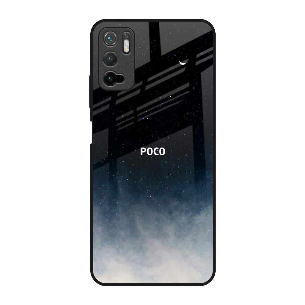 Aesthetic Sky Poco M3 Pro Glass Back Cover Online