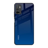 Very Blue Poco M3 Pro Glass Back Cover Online
