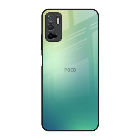Dusty Green Poco M3 Pro Glass Back Cover Online